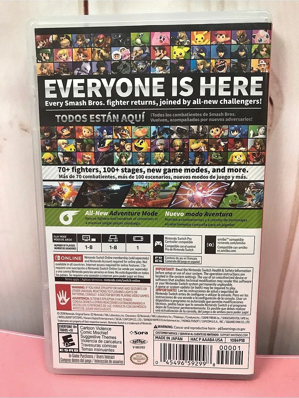 Nintendo Switch Super Smash Bros. Ultimate Video Game - Picture 2 of 4